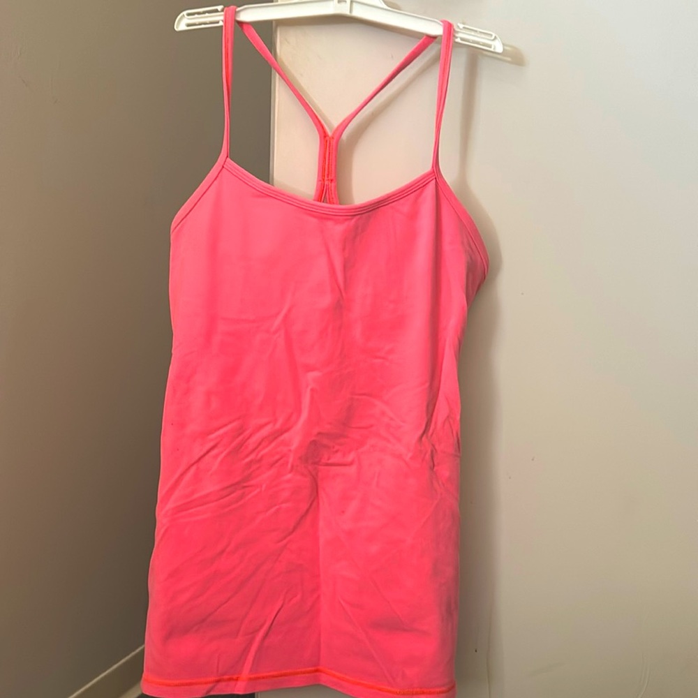 Pink lulu tank!
